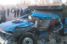 تصدف شدید ۳ خودرو در جاده قدیم بستان آباد تبریز
