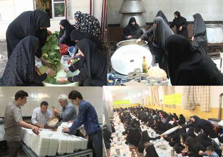 سفره افطاری بنیاد خیره اوجان برای یک هزار و پانصد مدد جوی شهرستان بستان آباد