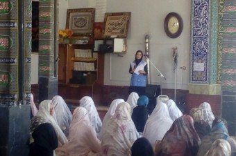 برگزاری دوره های  آموزشی مضرات و عوارض مواد مخدر در مساجد بستان آباد